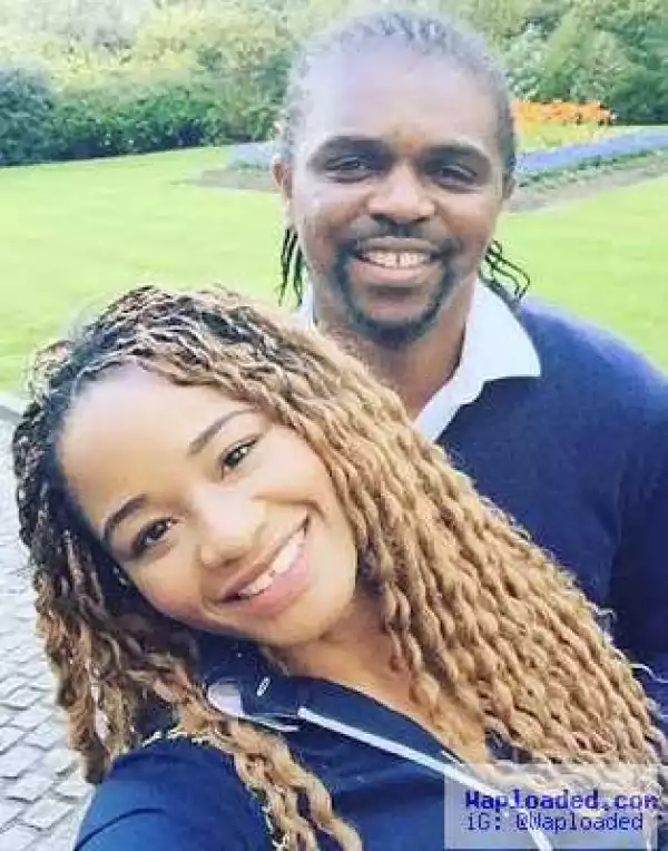 Checkout these cute photos of Kanu Nwankwo and his wife, Amara